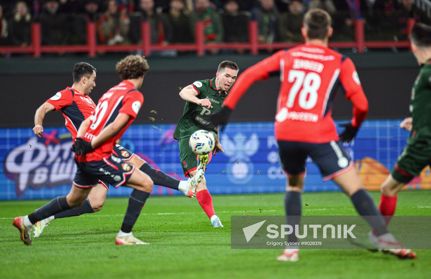 Russia Soccer Premier League Lokomotiv - CSKA