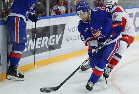 Russia Ice Hockey Kontinental League SKA - Lokomotiv