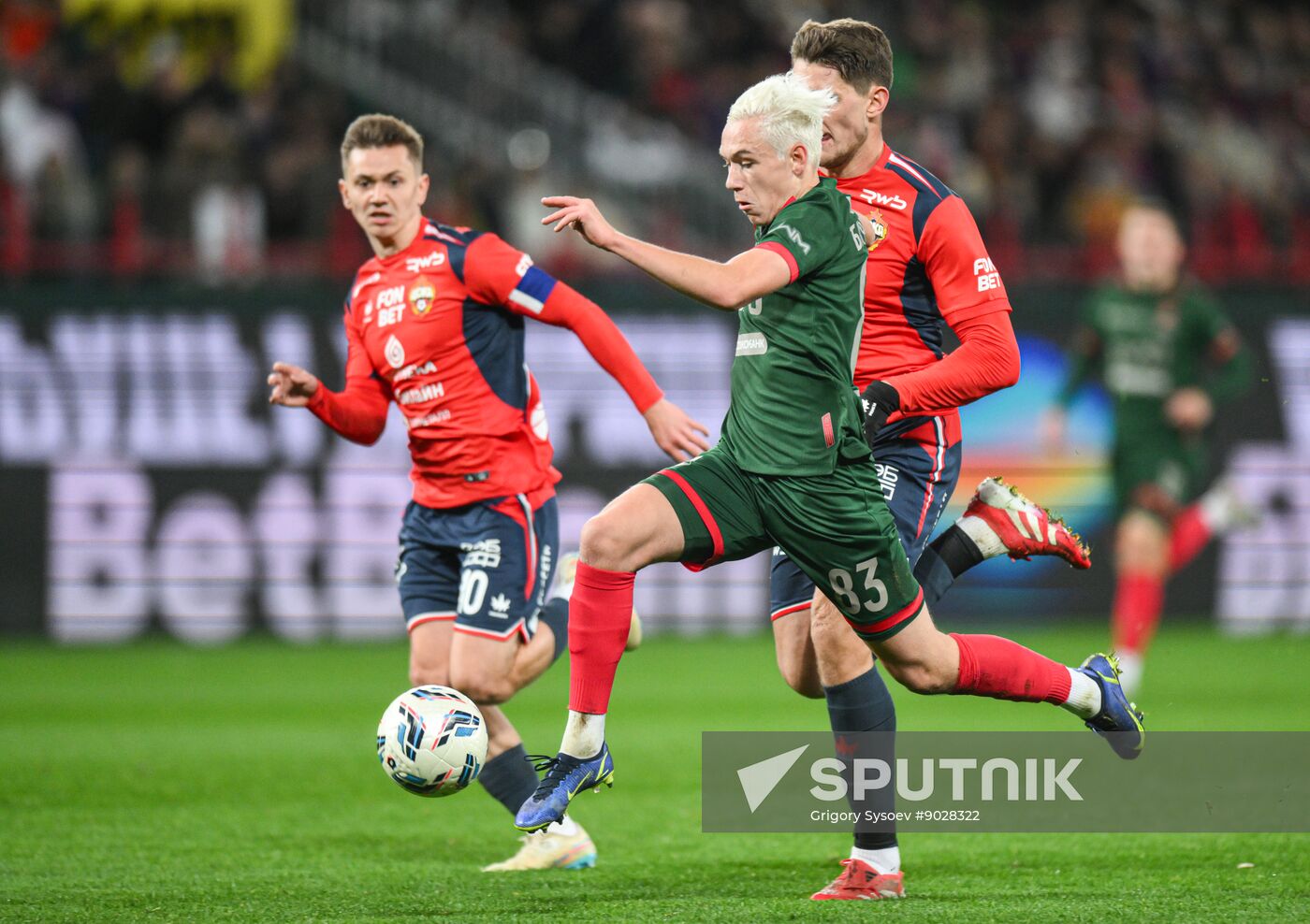 Russia Soccer Premier League Lokomotiv - CSKA