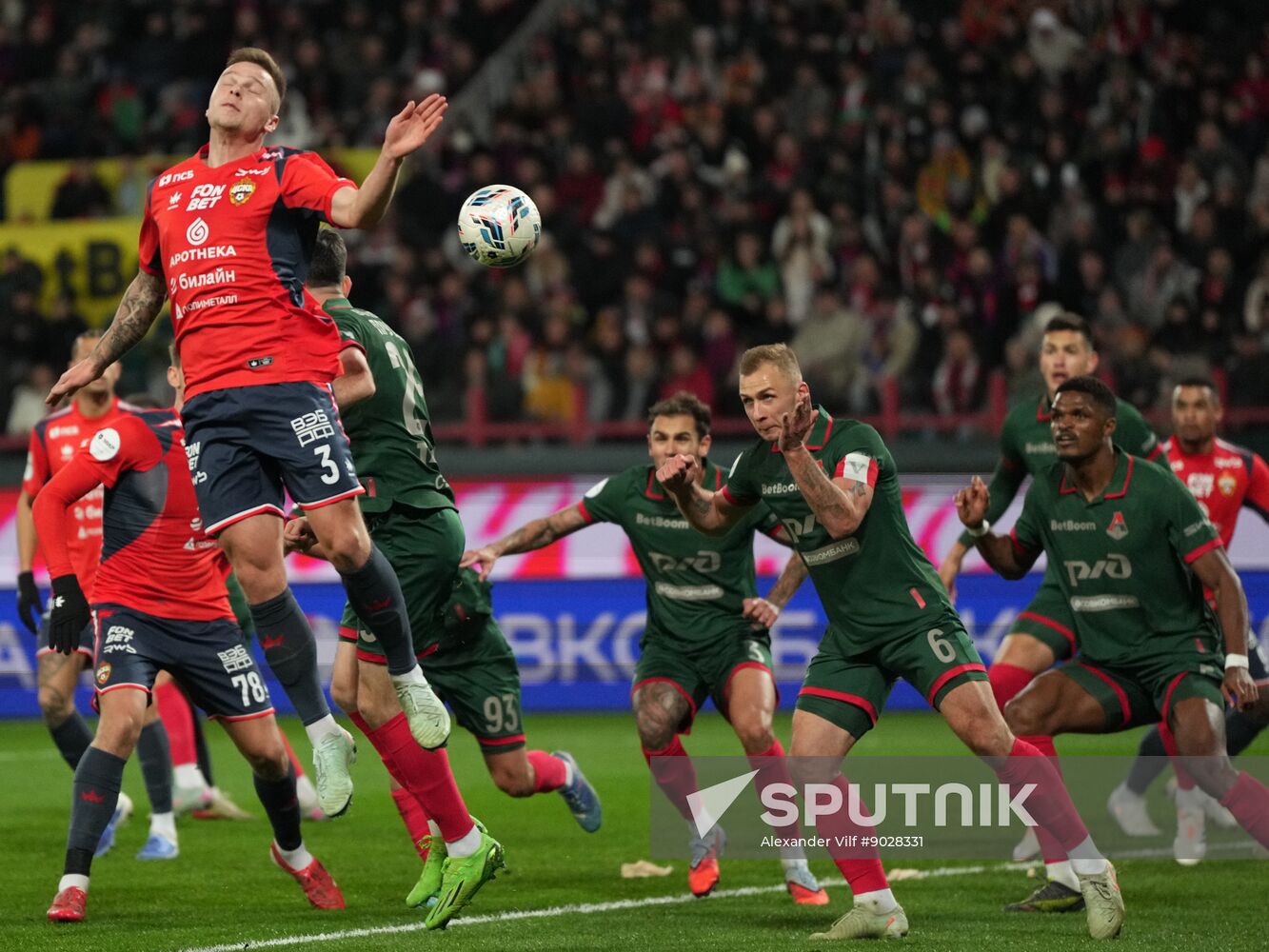 Russia Soccer Premier League Lokomotiv - CSKA