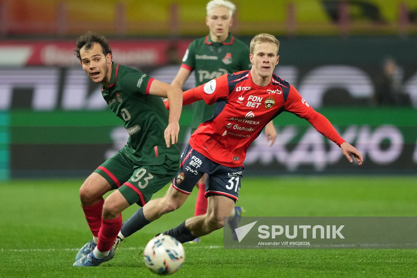 Russia Soccer Premier League Lokomotiv - CSKA