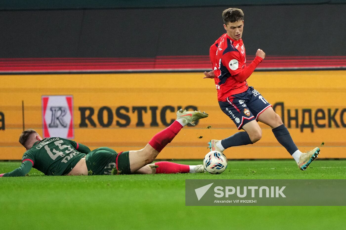 Russia Soccer Premier League Lokomotiv - CSKA