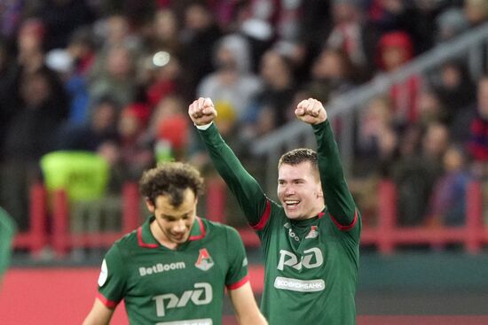 Russia Soccer Premier League Lokomotiv - CSKA