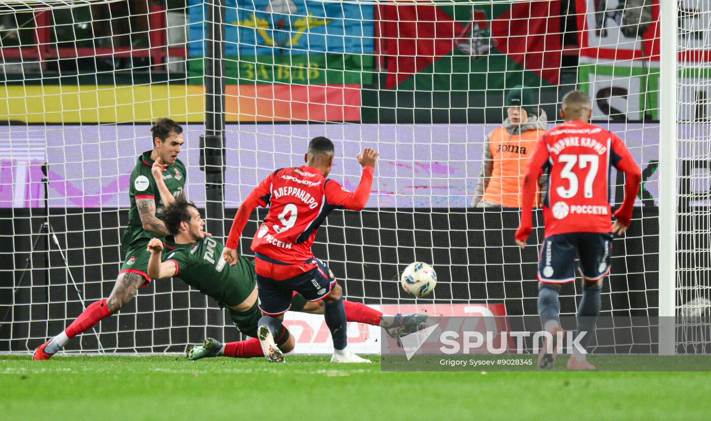 Russia Soccer Premier League Lokomotiv - CSKA
