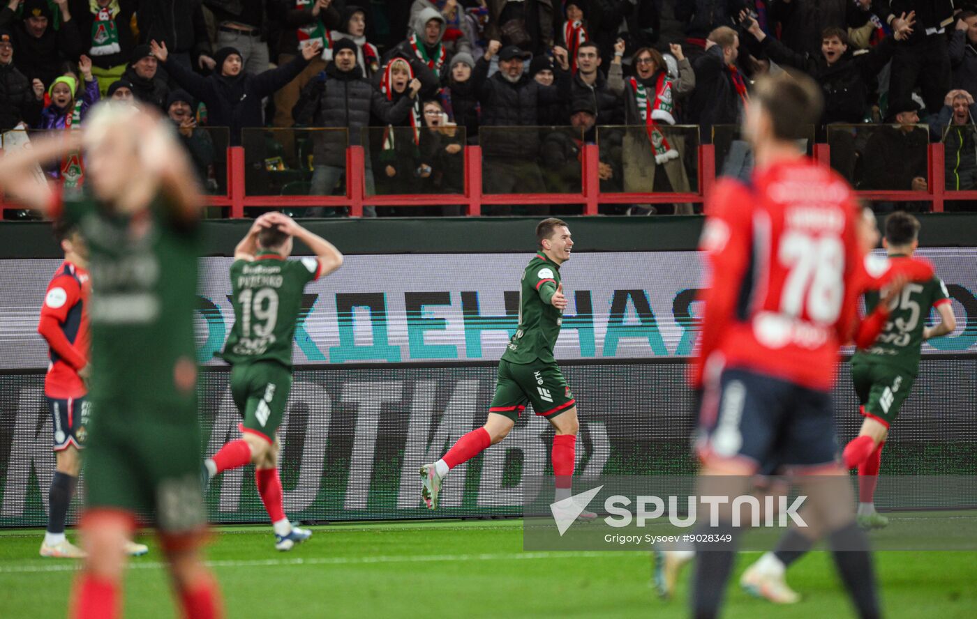 Russia Soccer Premier League Lokomotiv - CSKA
