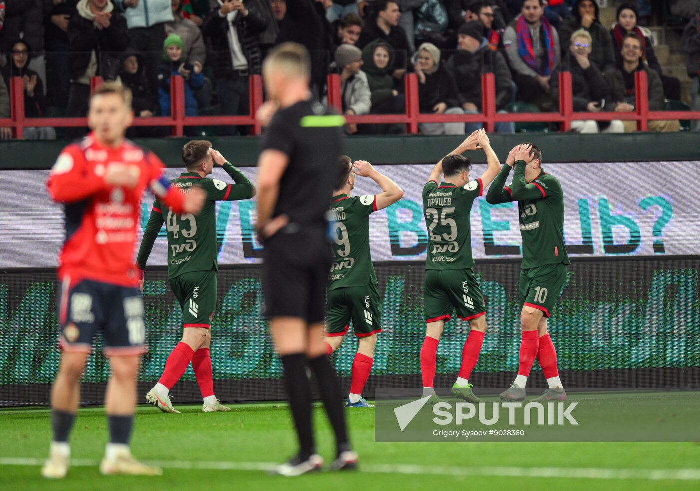 Russia Soccer Premier League Lokomotiv - CSKA