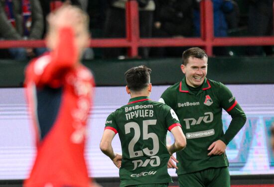 Russia Soccer Premier League Lokomotiv - CSKA
