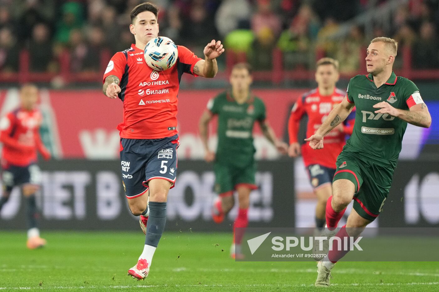 Russia Soccer Premier League Lokomotiv - CSKA