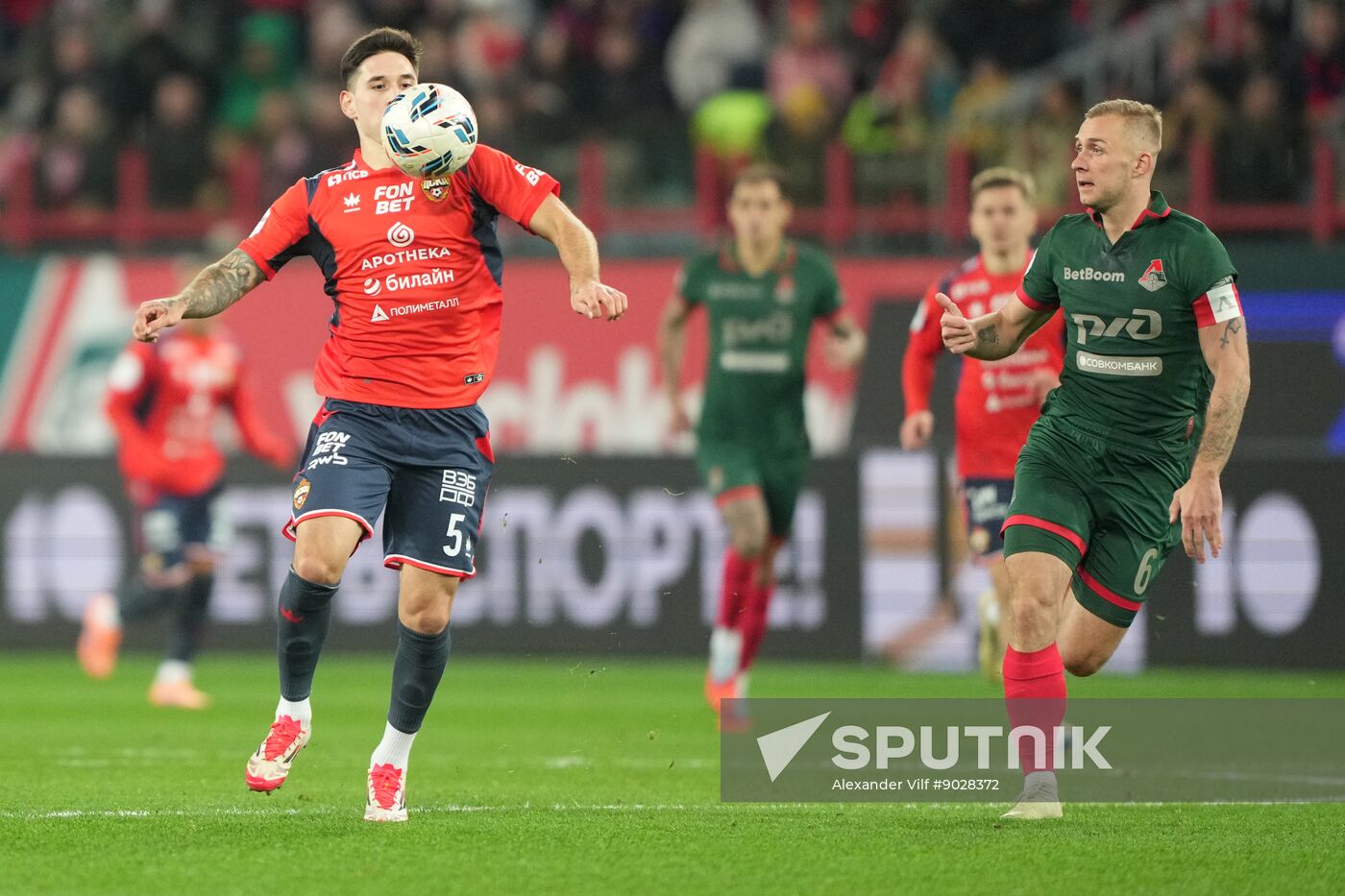 Russia Soccer Premier League Lokomotiv - CSKA