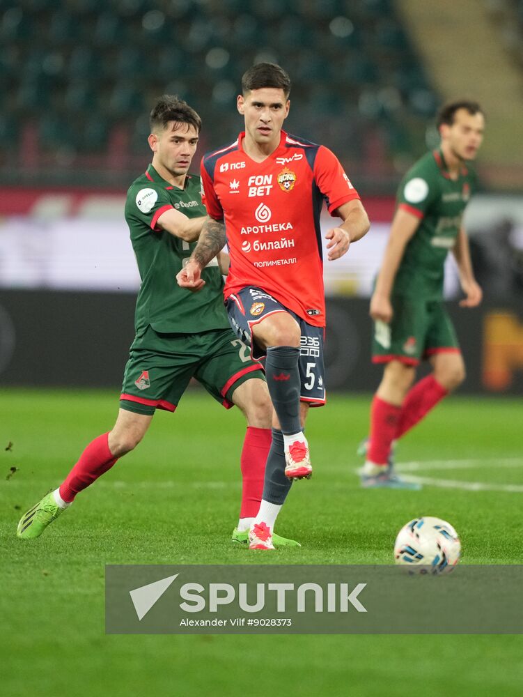 Russia Soccer Premier League Lokomotiv - CSKA