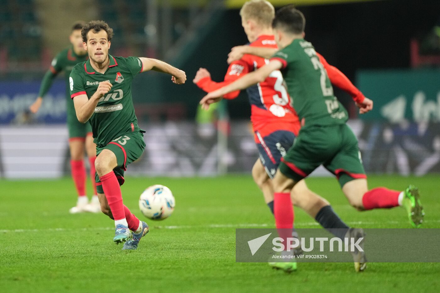 Russia Soccer Premier League Lokomotiv - CSKA