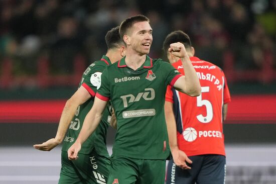 Russia Soccer Premier League Lokomotiv - CSKA