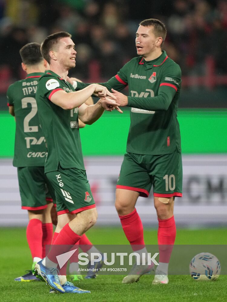 Russia Soccer Premier League Lokomotiv - CSKA