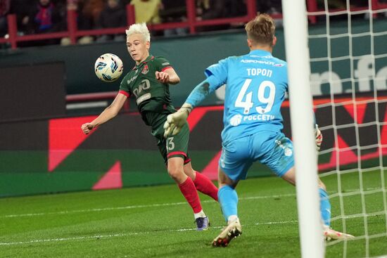 Russia Soccer Premier League Lokomotiv - CSKA