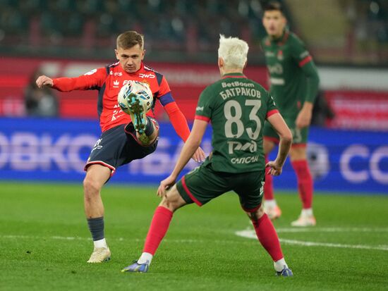 Russia Soccer Premier League Lokomotiv - CSKA