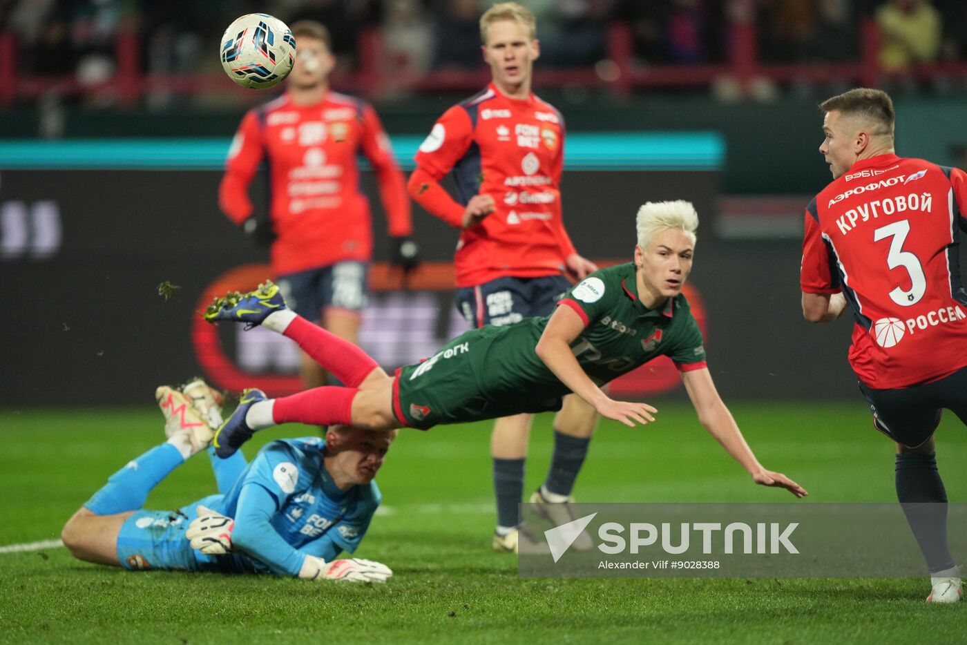 Russia Soccer Premier League Lokomotiv - CSKA