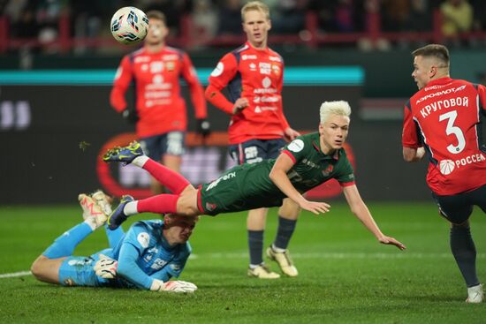 Russia Soccer Premier League Lokomotiv - CSKA