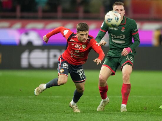 Russia Soccer Premier League Lokomotiv - CSKA