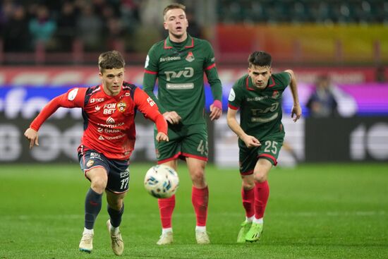 Russia Soccer Premier League Lokomotiv - CSKA