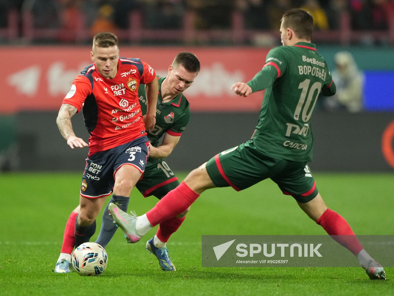 Russia Soccer Premier League Lokomotiv - CSKA