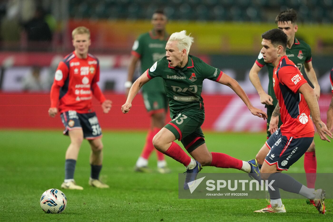 Russia Soccer Premier League Lokomotiv - CSKA