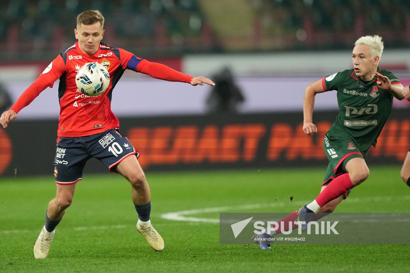 Russia Soccer Premier League Lokomotiv - CSKA