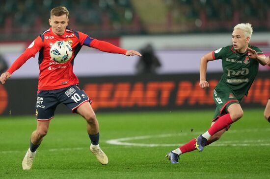 Russia Soccer Premier League Lokomotiv - CSKA