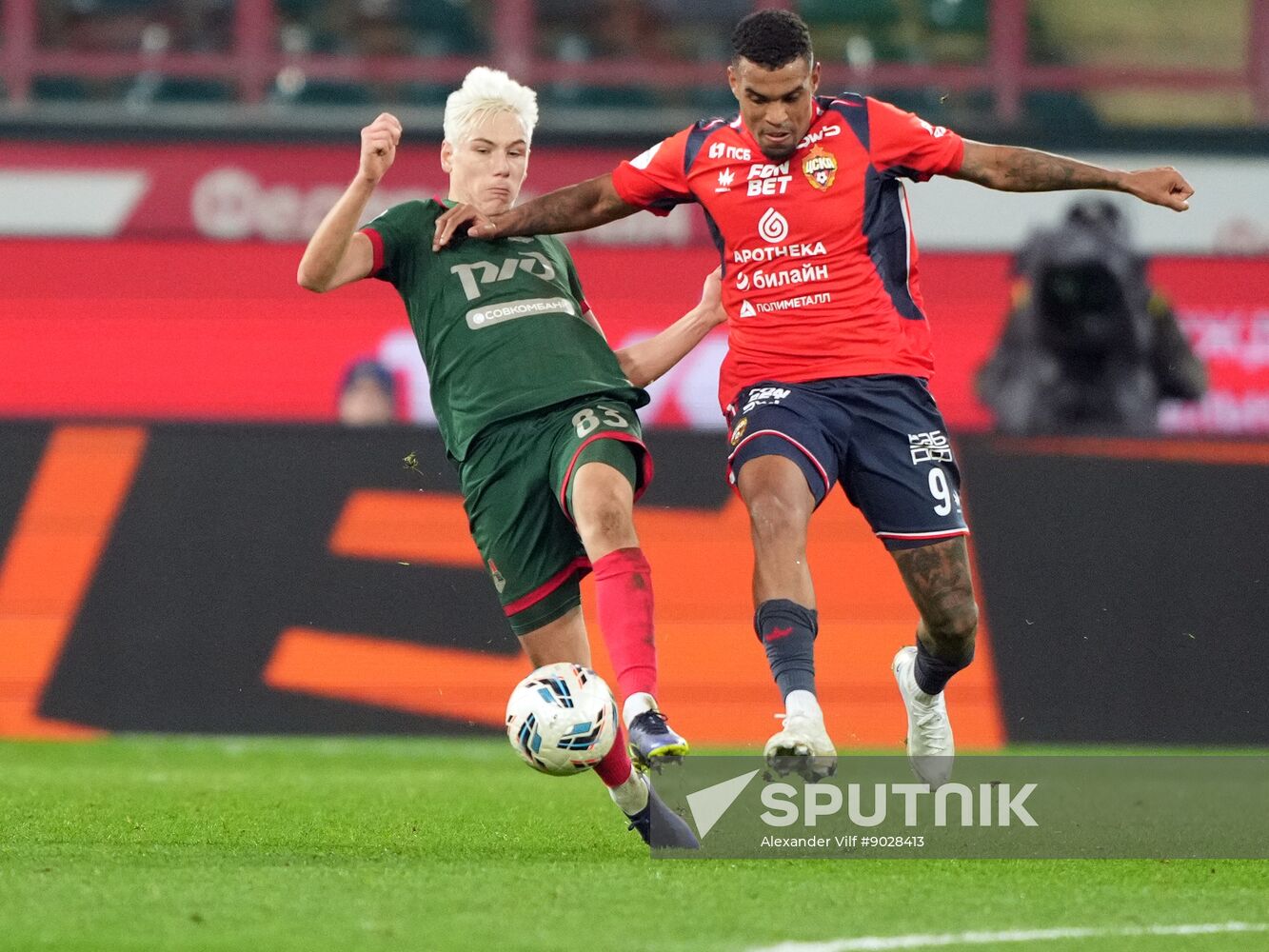 Russia Soccer Premier League Lokomotiv - CSKA
