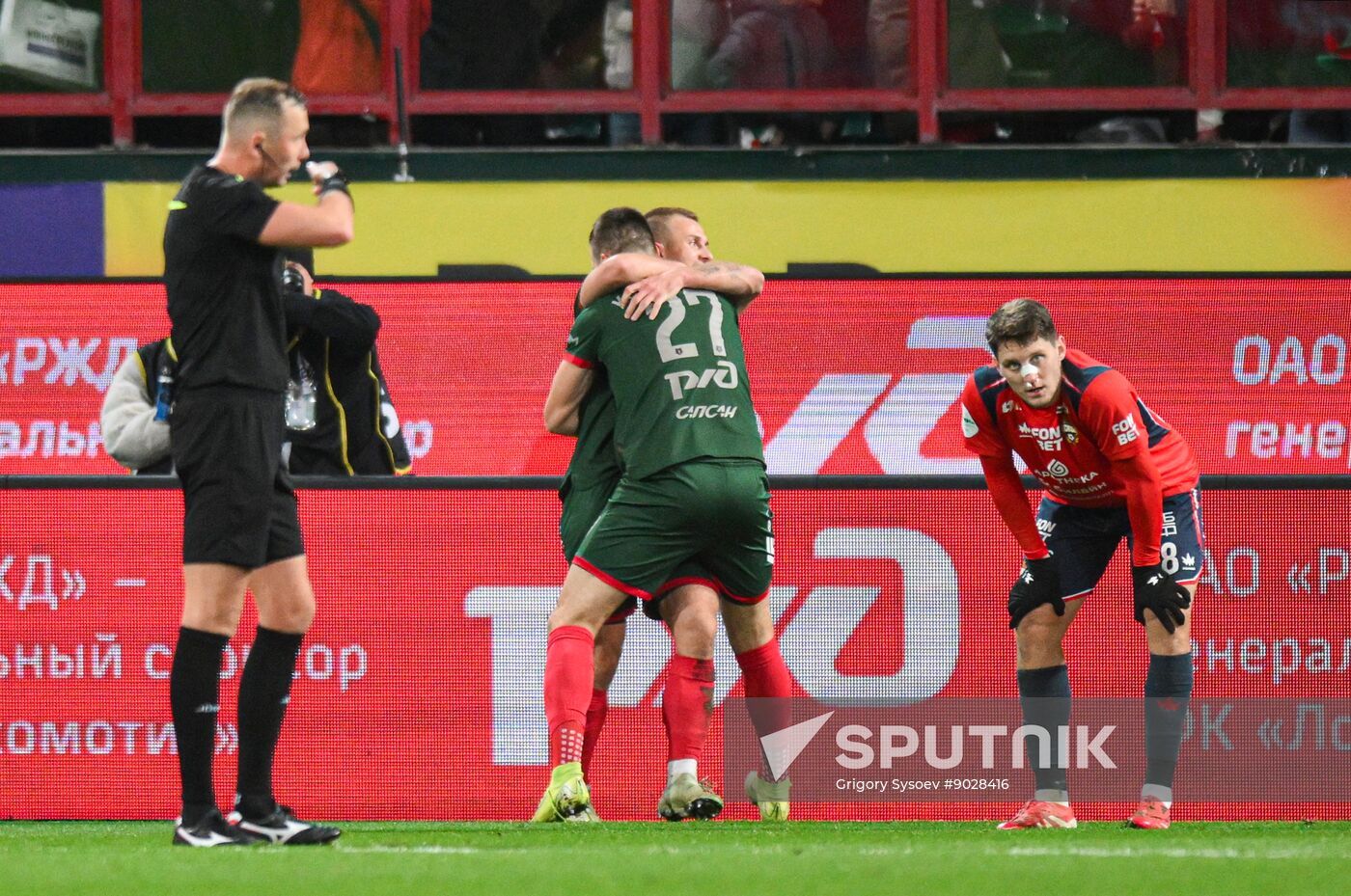 Russia Soccer Premier League Lokomotiv - CSKA