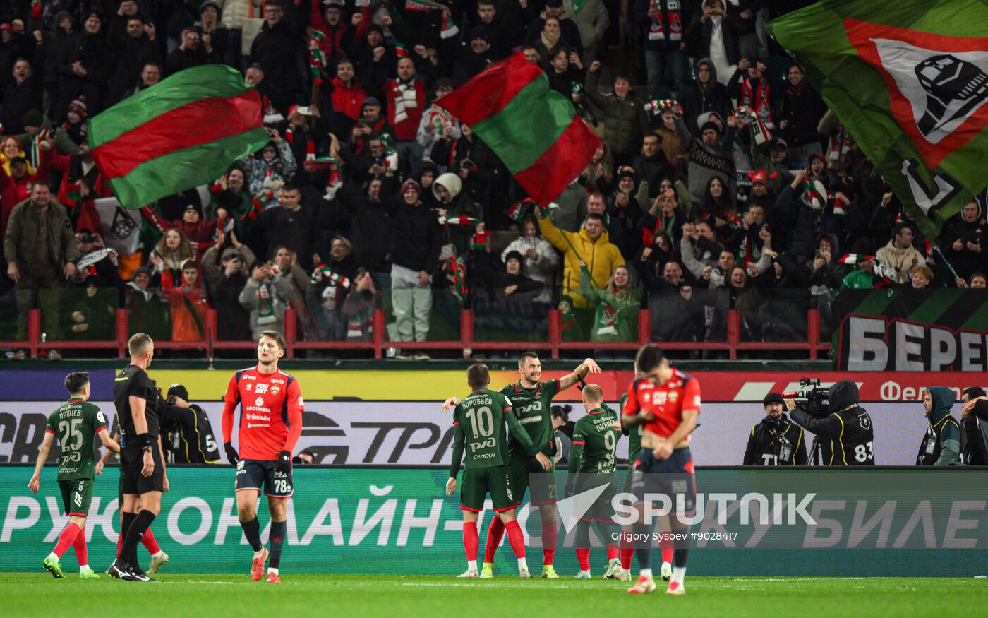 Russia Soccer Premier League Lokomotiv - CSKA
