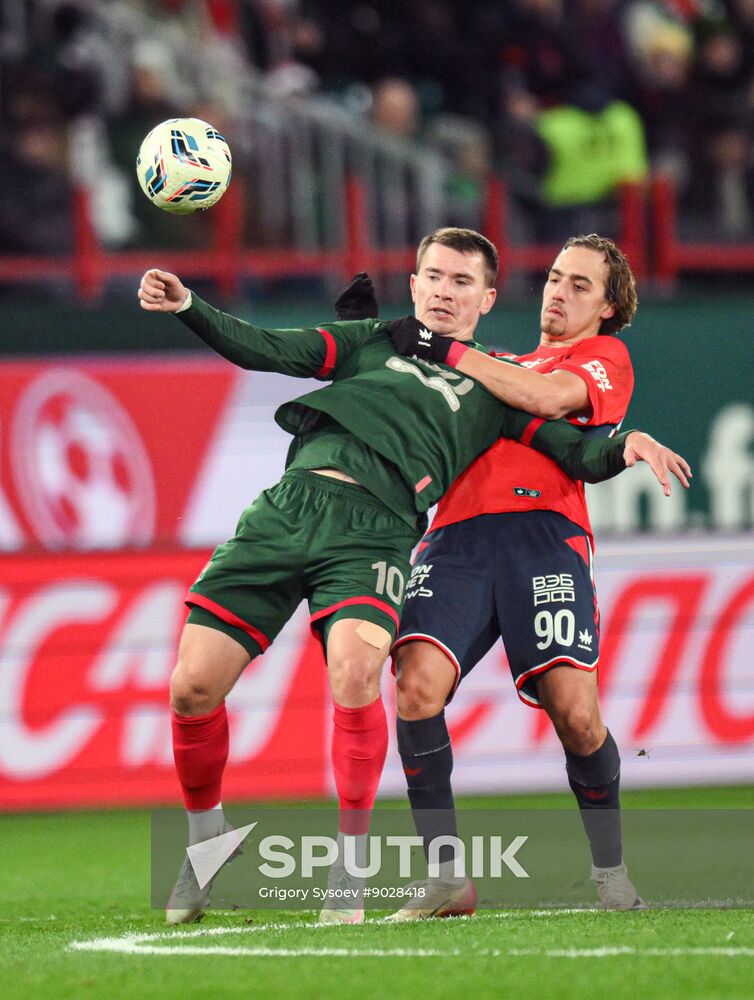 Russia Soccer Premier League Lokomotiv - CSKA