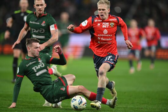 Russia Soccer Premier League Lokomotiv - CSKA