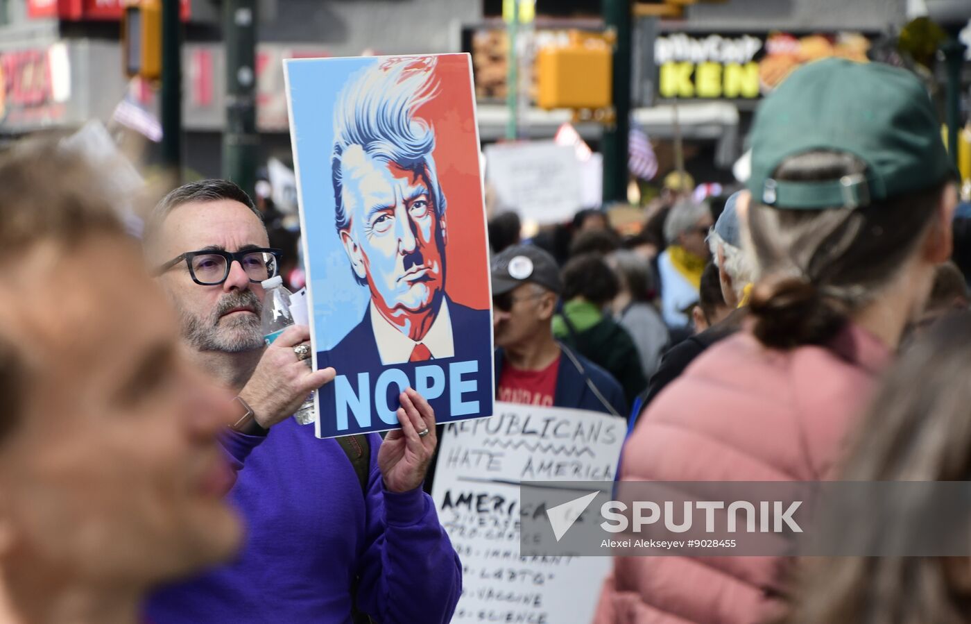 US Trump Protests