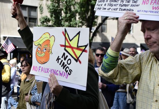 US Trump Protests