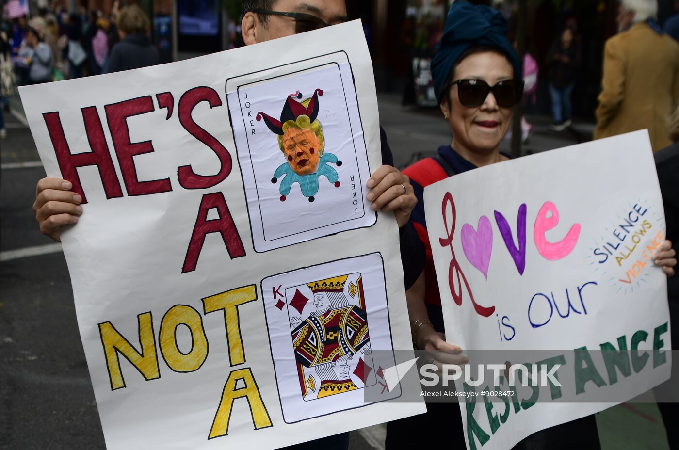 US Trump Protests