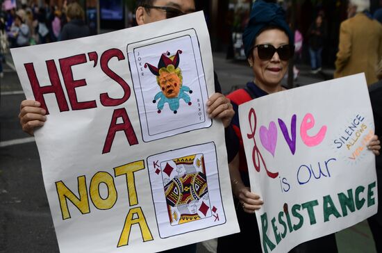 US Trump Protests