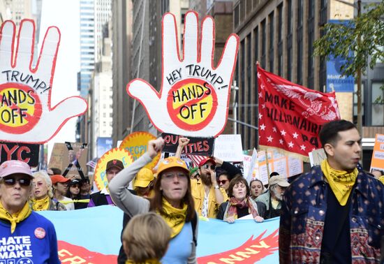 US Trump Protests