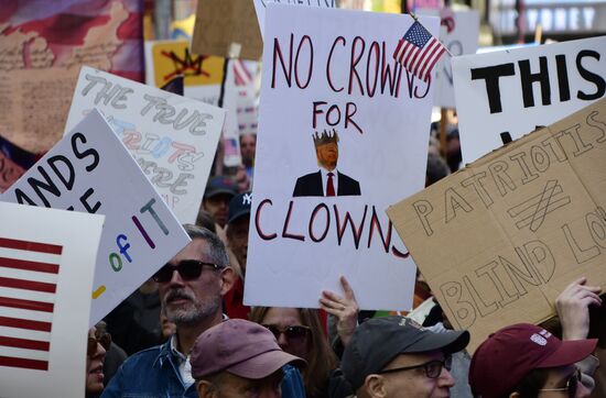 US Trump Protests
