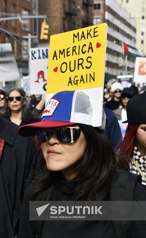 US Trump Protests