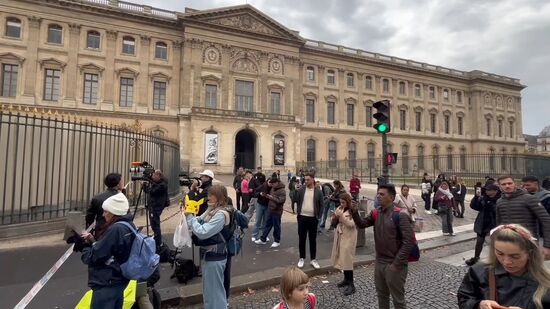 France Louvre Museum Robbery