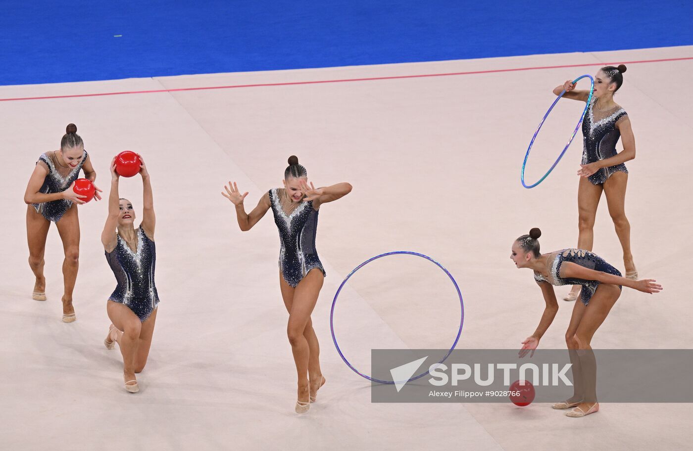 Russia Rhythmic Gymnastics Top Gymnasts Cup