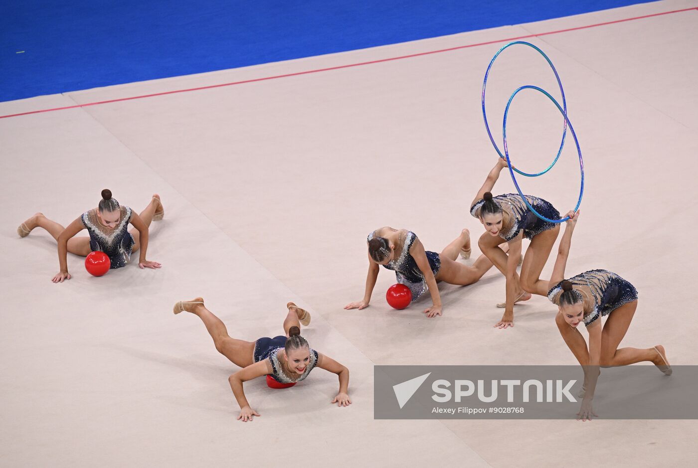 Russia Rhythmic Gymnastics Top Gymnasts Cup