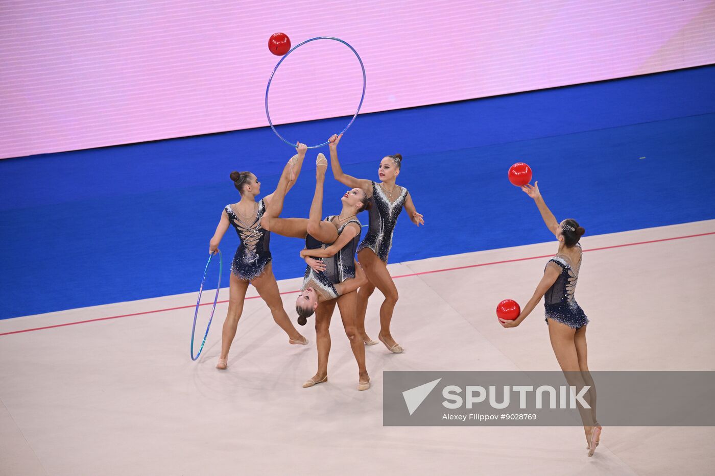 Russia Rhythmic Gymnastics Top Gymnasts Cup