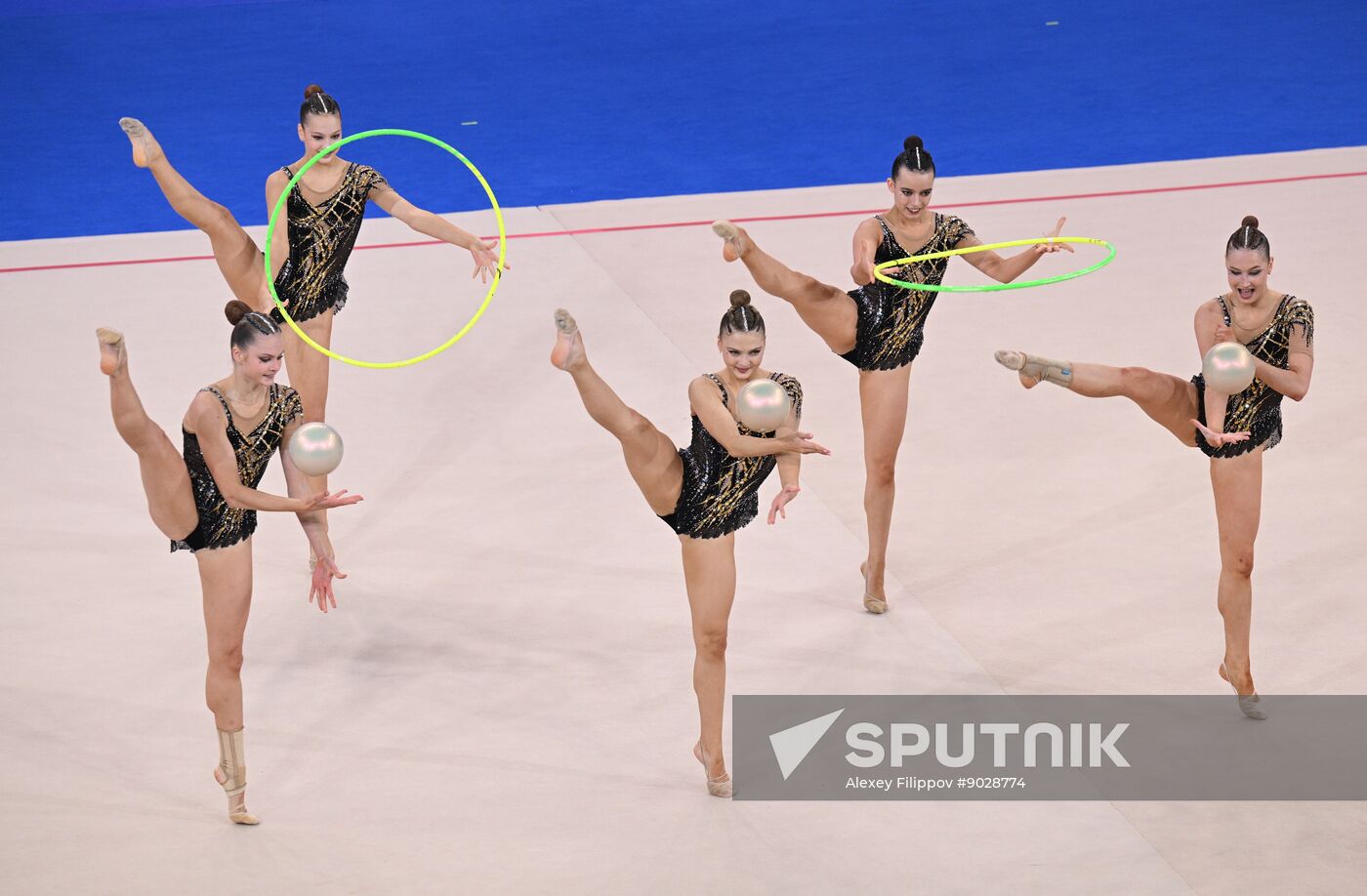 Russia Rhythmic Gymnastics Top Gymnasts Cup