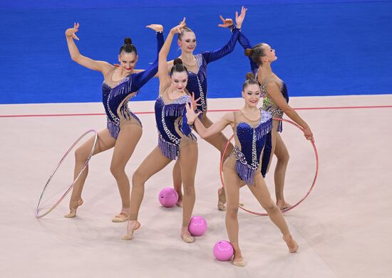 Russia Rhythmic Gymnastics Top Gymnasts Cup