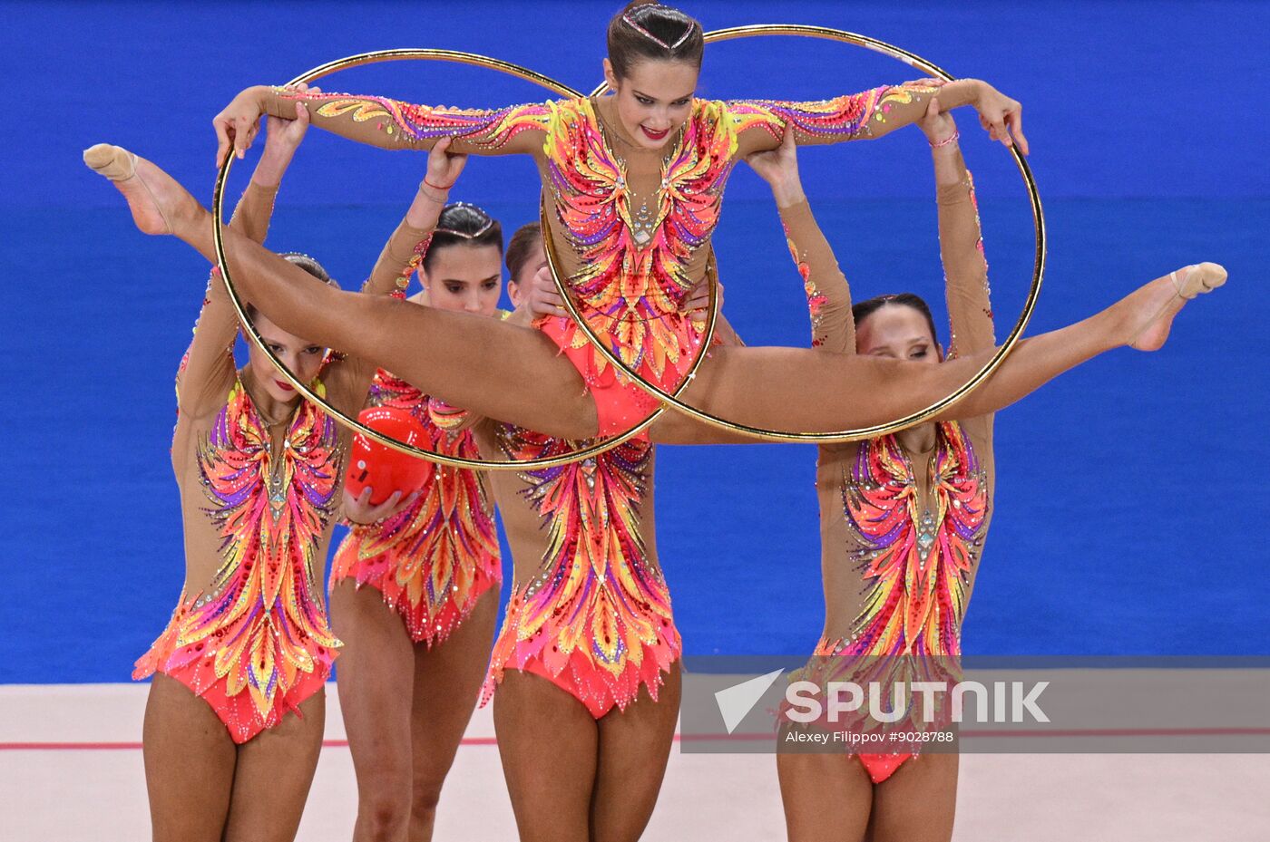 Russia Rhythmic Gymnastics Top Gymnasts Cup