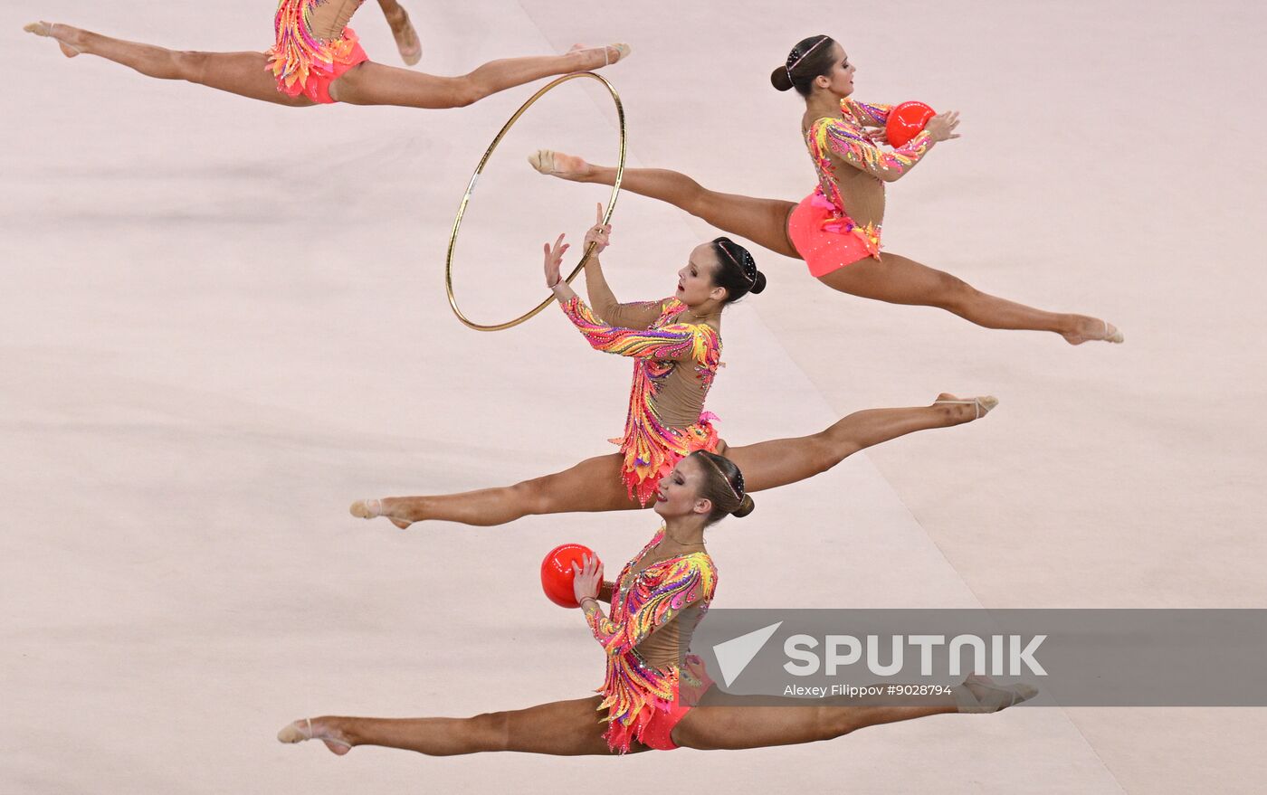 Russia Rhythmic Gymnastics Top Gymnasts Cup