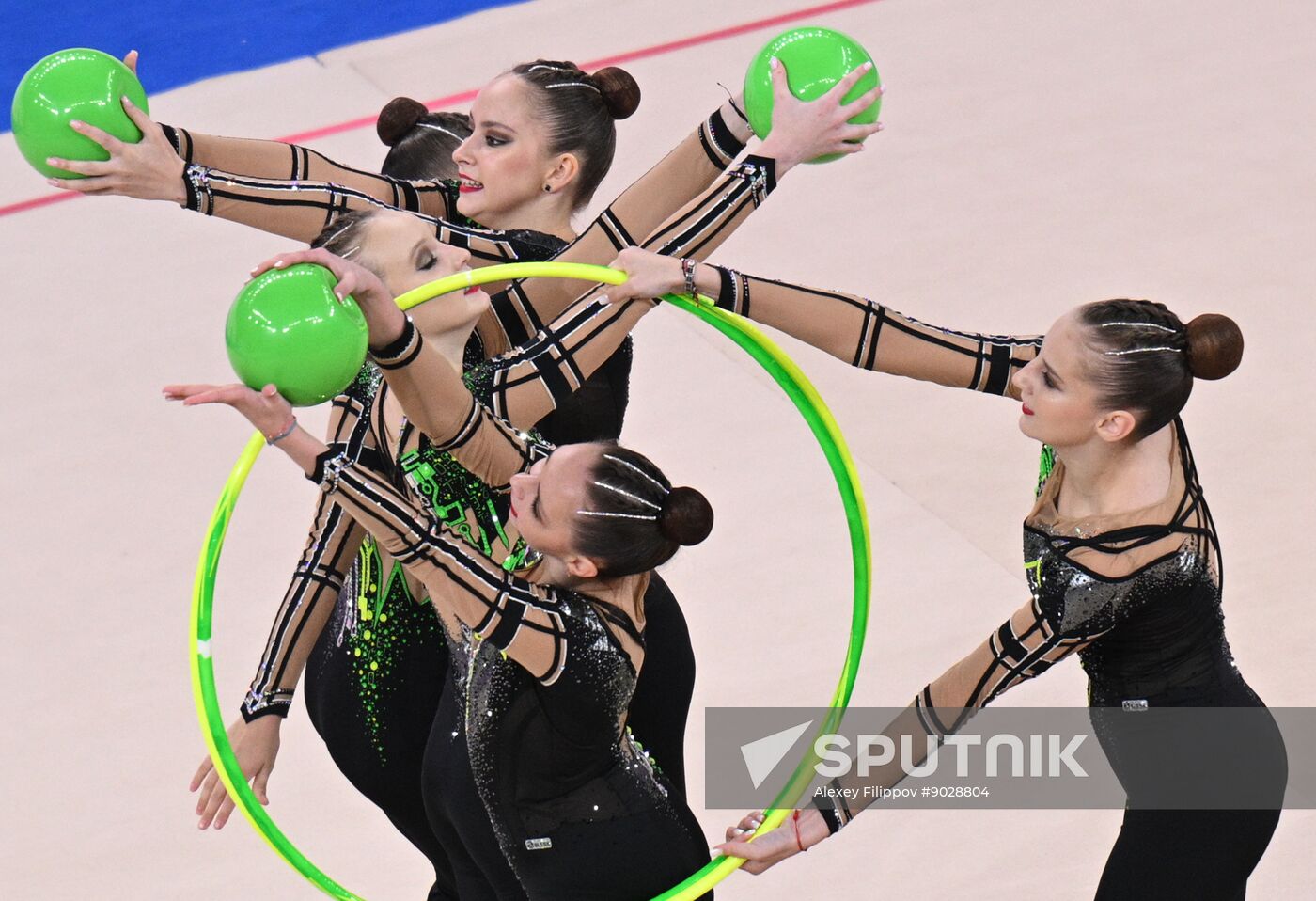 Russia Rhythmic Gymnastics Top Gymnasts Cup