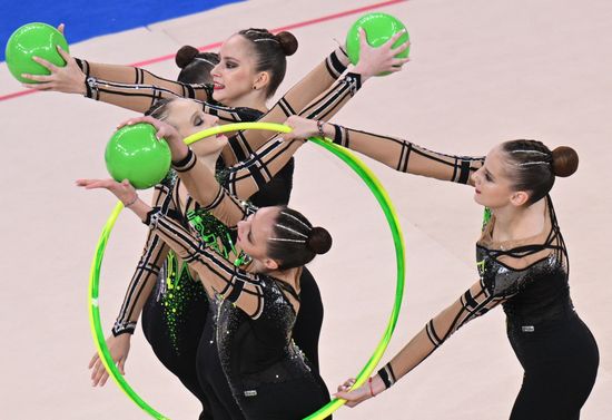 Russia Rhythmic Gymnastics Top Gymnasts Cup