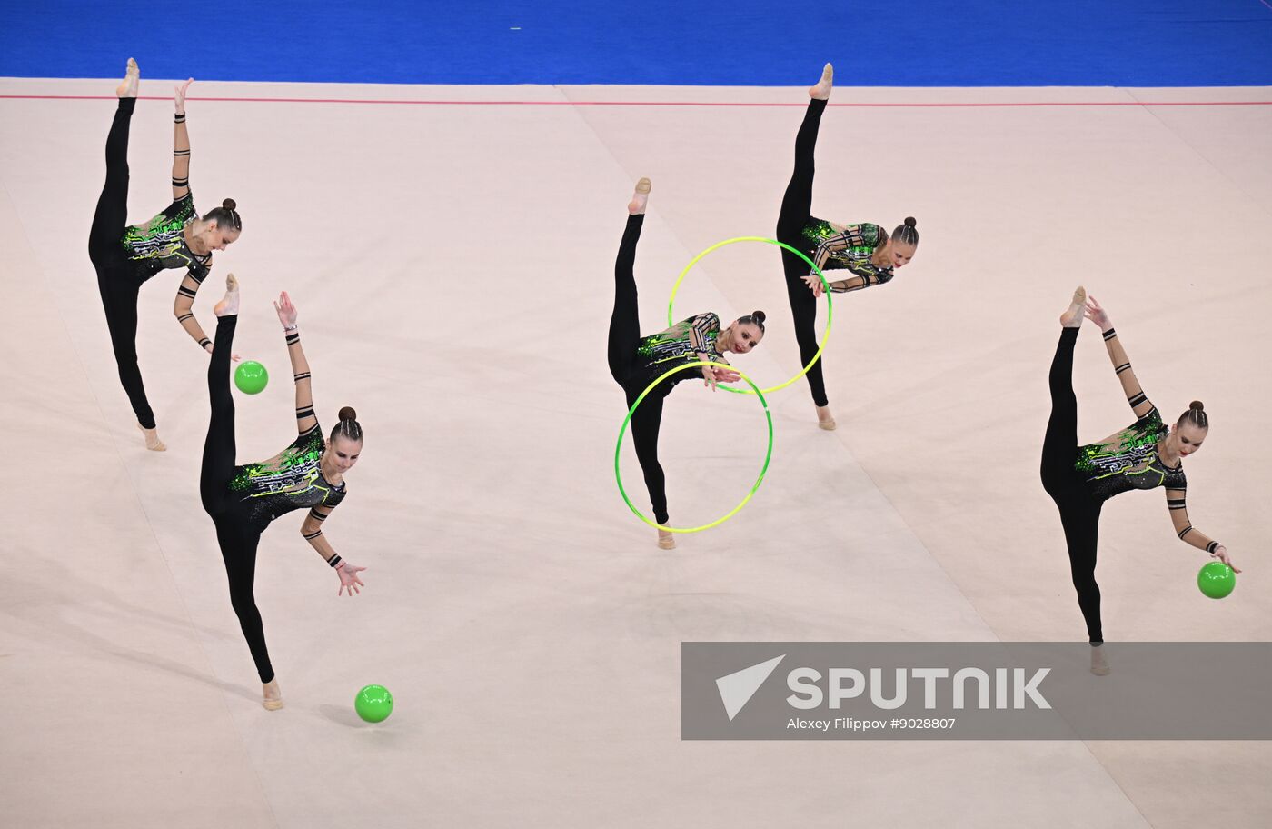 Russia Rhythmic Gymnastics Top Gymnasts Cup